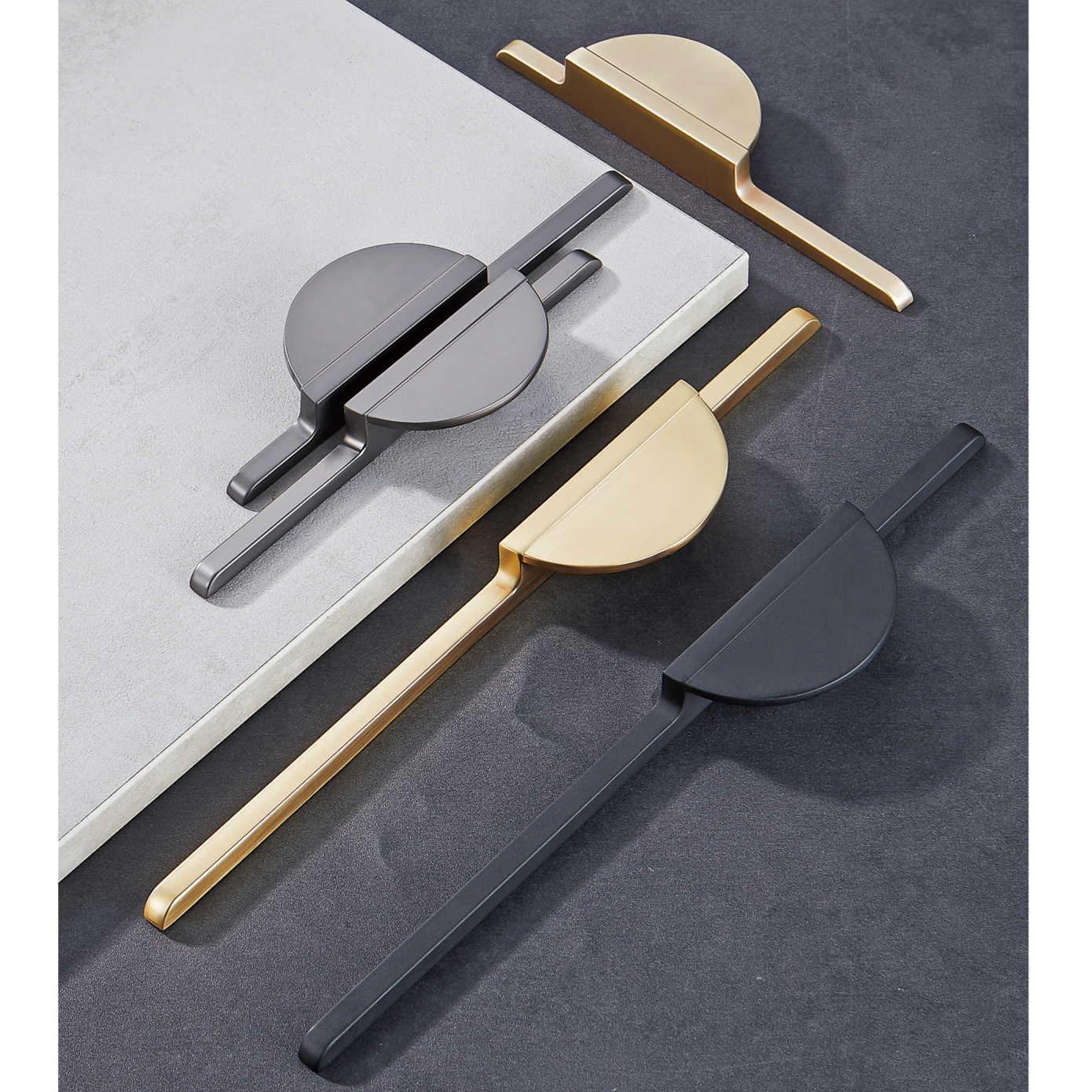 Manufacturer 2022 Popular Cupboard Handle Door Handle Gold Spherosom Pull Handle