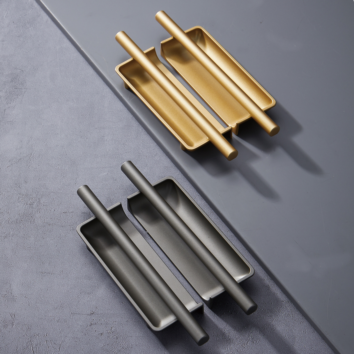 Manufacturer 2022 Popular Cupboard Handle Door Handle Gold Spherosom Pull Handle