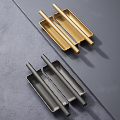 Manufacturer 2022 Popular Cupboard Handle Door Handle Gold Spherosom Pull Handle