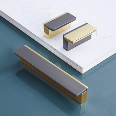 Designer Black Furniture Handle Cabinet Pulls Handles