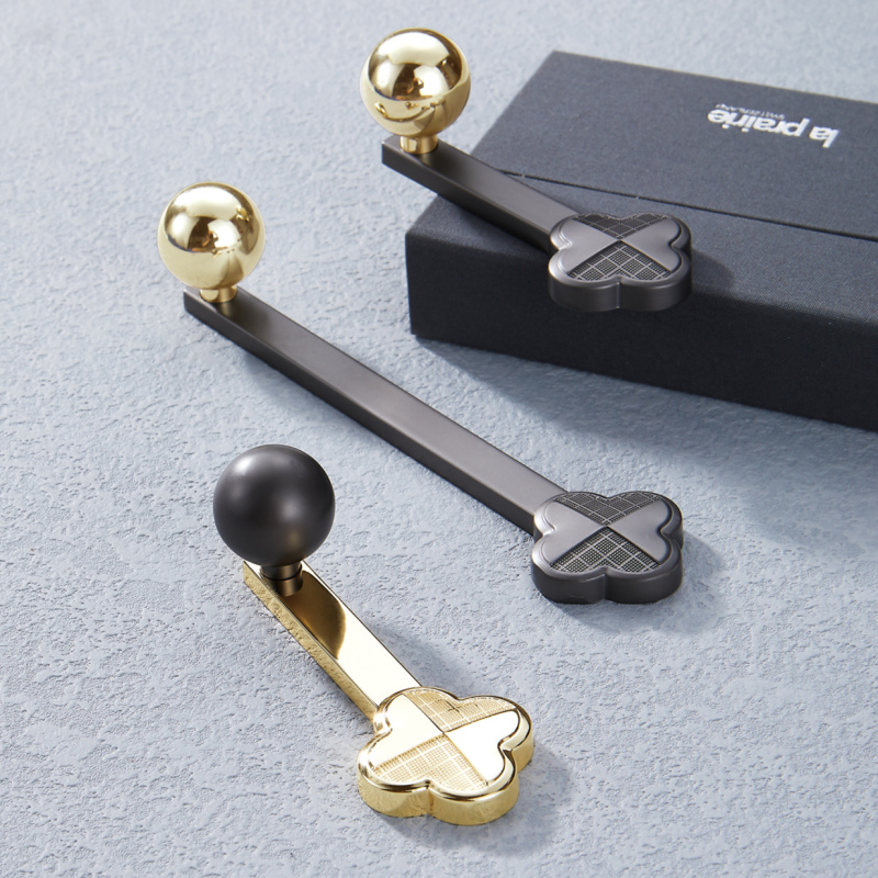 Designer Black Furniture Handle Cabinet Pulls Handles