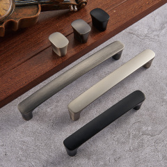 Zinc Vintage Door Knob Concise Wardrobe Kitchen Gold Cabinet Furniture Pull Cart Bathroom Hardware Handle