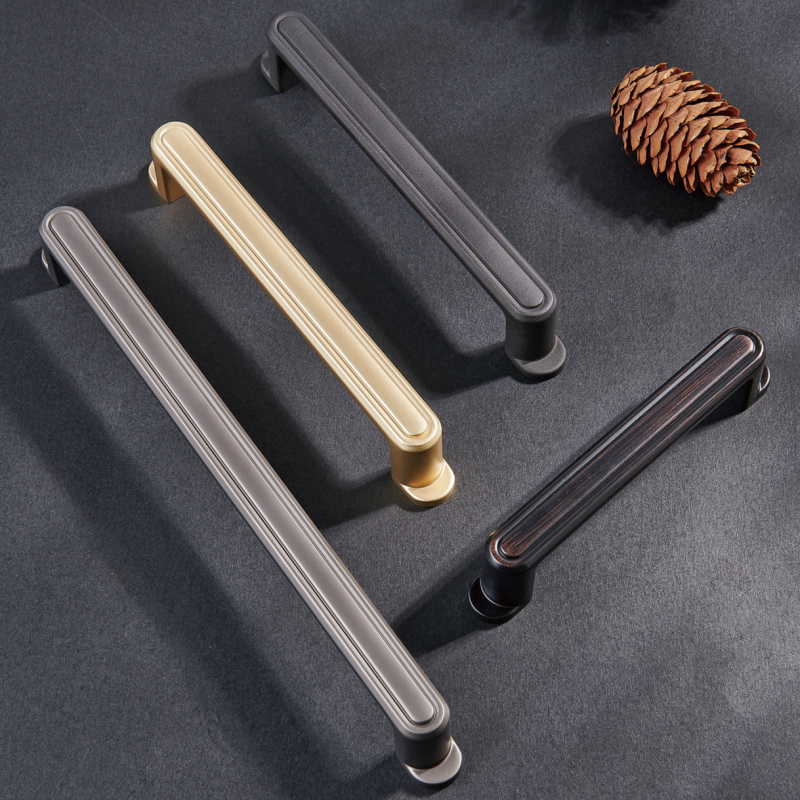 Zinc Vintage Door Knob Concise Wardrobe Kitchen Gold Cabinet Furniture Pull Cart Bathroom Hardware Handle