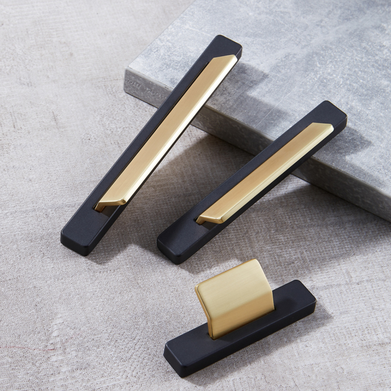 Designer Black Furniture Handle Cabinet Pulls Handles