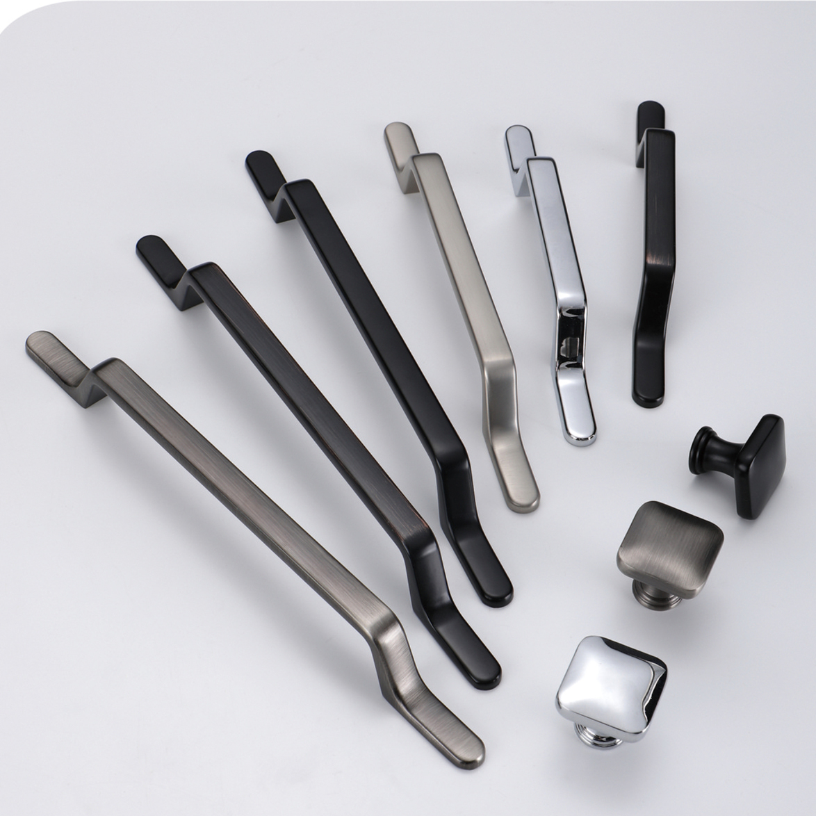 Zinc Vintage Door Knob Concise Wardrobe Kitchen Gold Cabinet Furniture Pull Cart Bathroom Hardware Handle