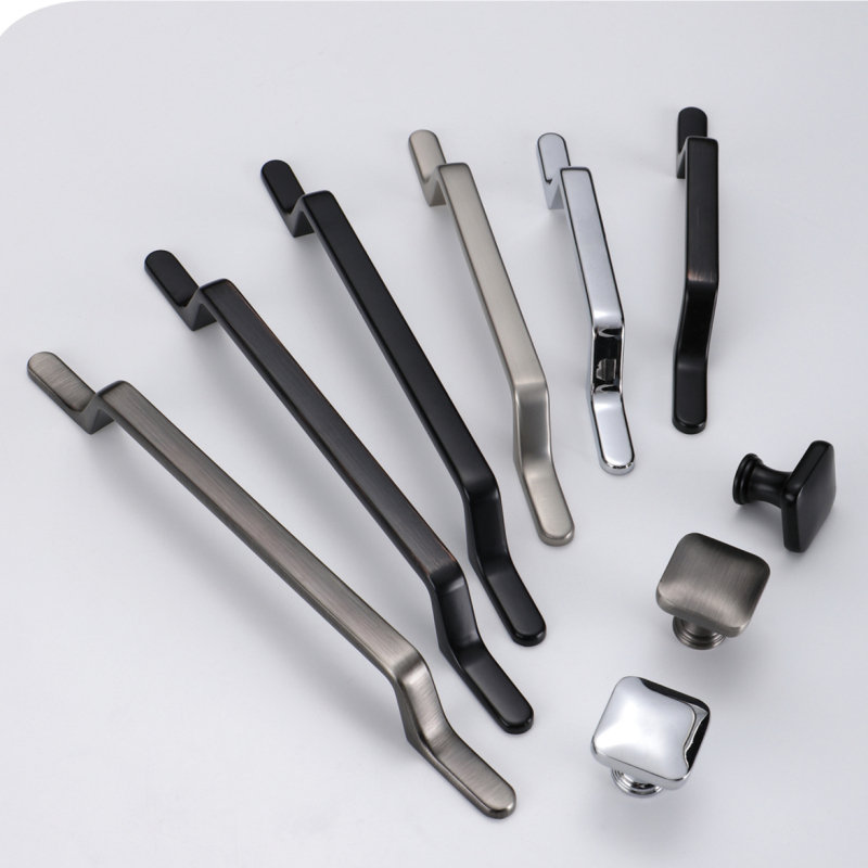 Zinc Vintage Door Knob Concise Wardrobe Kitchen Gold Cabinet Furniture Pull Cart Bathroom Hardware Handle