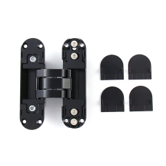 C128-113 Heavy Duty Wood Hidden Cross Hardware Invisible Gate Hinge 3D Adjustable Concealed Door Hinge