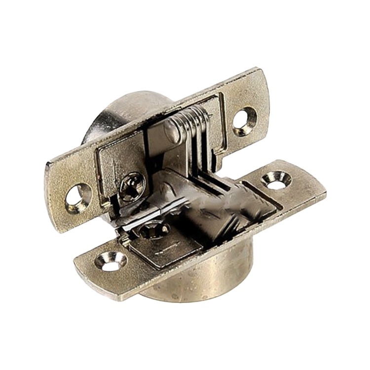 C119 Modern Nickel Plating No Spring Hinge Kitchen Cabinet Door Metal Cabinet Shelf Support