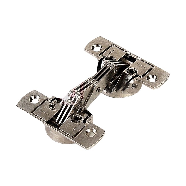 C119 Modern Nickel Plating No Spring Hinge Kitchen Cabinet Door Metal Cabinet Shelf Support