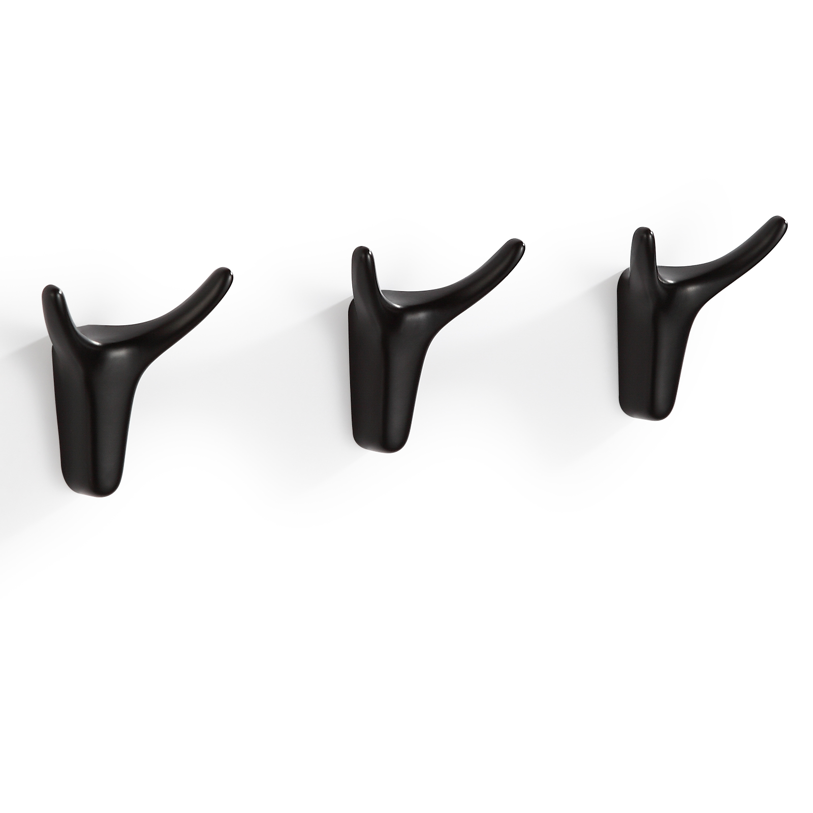 Gold Coat Hooks Bathroom Accessories Metal Wall Mounted Multi Head Clothes Hook Rotatable Zinc Alloy Bathrobe Towel Hook