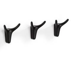 Gold Coat Hooks Bathroom Accessories Metal Wall Mounted Multi Head Clothes Hook Rotatable Zinc Alloy Bathrobe Towel Hook