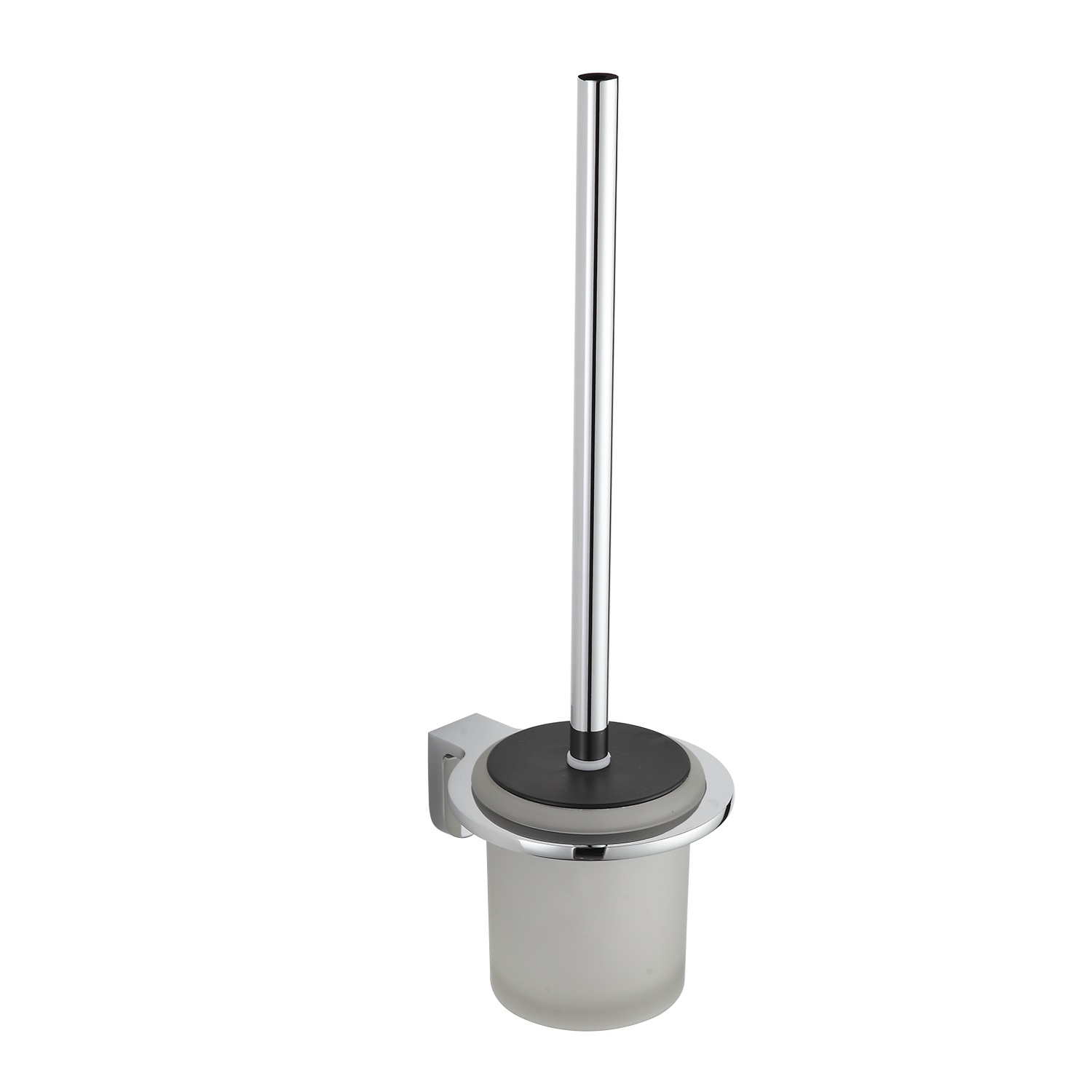 Bathroom Toilet Brush Holder 304 Stainless Steel Black Standing Toilet Brush