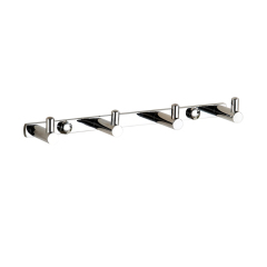 3-6 Basic Hooks Wall Mount Chrome Bathroom Towel Robe Hook