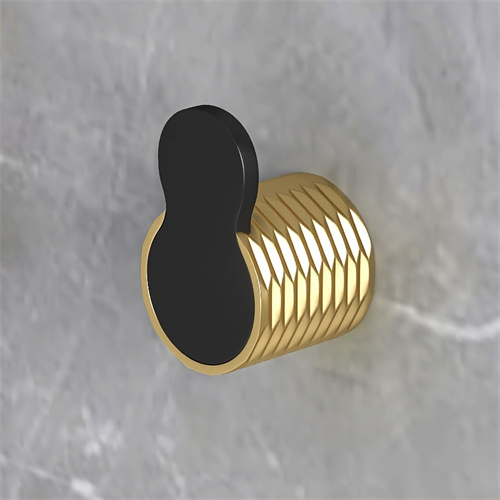 Black Nordic Wall Mount Metal Living Room Bathroom Wardrobe Towel Coat Clothes Hidden Towel Hook