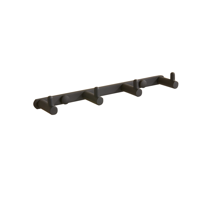 3-6 Basic Hooks Wall Mount Chrome Bathroom Towel Robe Hook