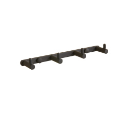 3-6 Basic Hooks Wall Mount Chrome Bathroom Towel Robe Hook