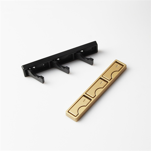 Black Nordic Wall Mount Metal Living Room Bathroom Wardrobe Towel Coat Clothes Hidden Towel Hook