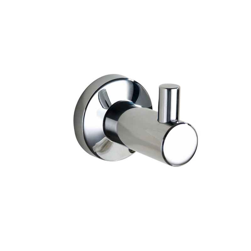 Gold Coat Hooks Bathroom Accessories Metal Wall Mounted Multi Head Clothes Hook Rotatable Zinc Alloy Bathrobe Towel Hook