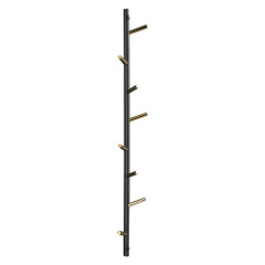 Simple Nordic Style Modern Wall Mount Hanging Brass Gold Coat Rack