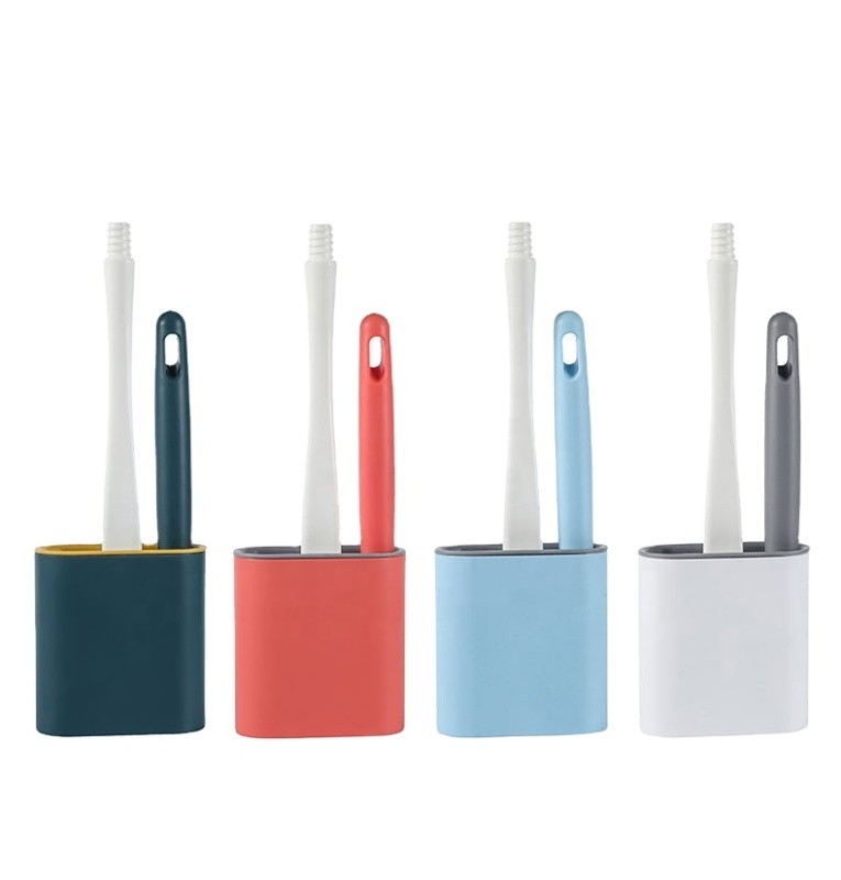 Bathroom Toilet Brush Holder 304 Stainless Steel Black Standing Toilet Brush