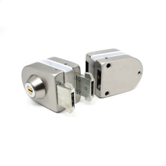 Hot Sale Stainless Steel Central Frameless Glass Door Lock