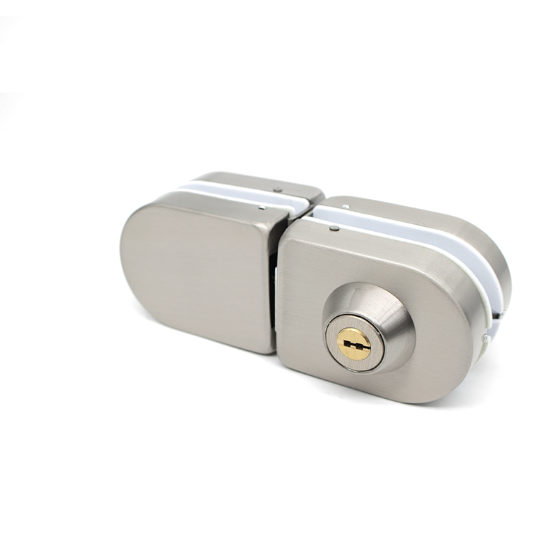 Hot Sale Stainless Steel Central Frameless Glass Door Lock