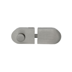 Lock Suppliers Glass Hardware Double Side Zinc Alloy Lock For Shopping Mall Toilet
