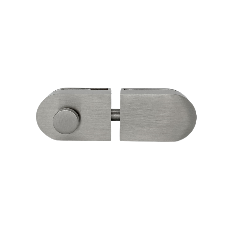 Lock Suppliers Glass Hardware Double Side Zinc Alloy Lock For Shopping Mall Toilet