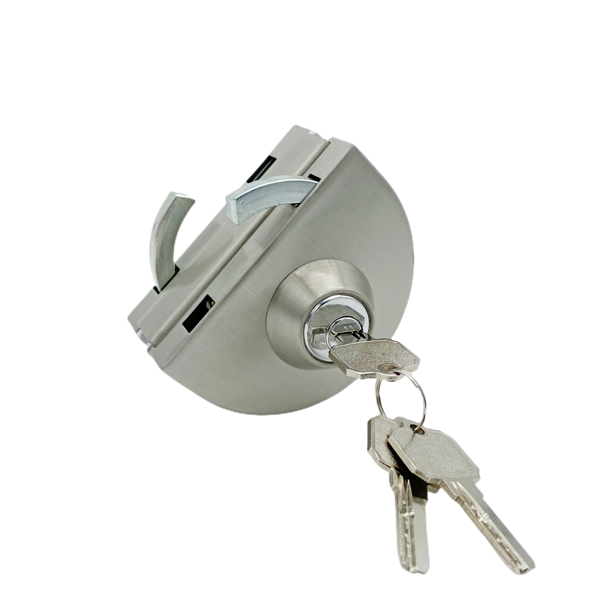 Hot Sale Stainless Steel Central Frameless Glass Door Lock