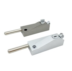 High Strength Framed Glass Door Lock Aluminium Door Lock
