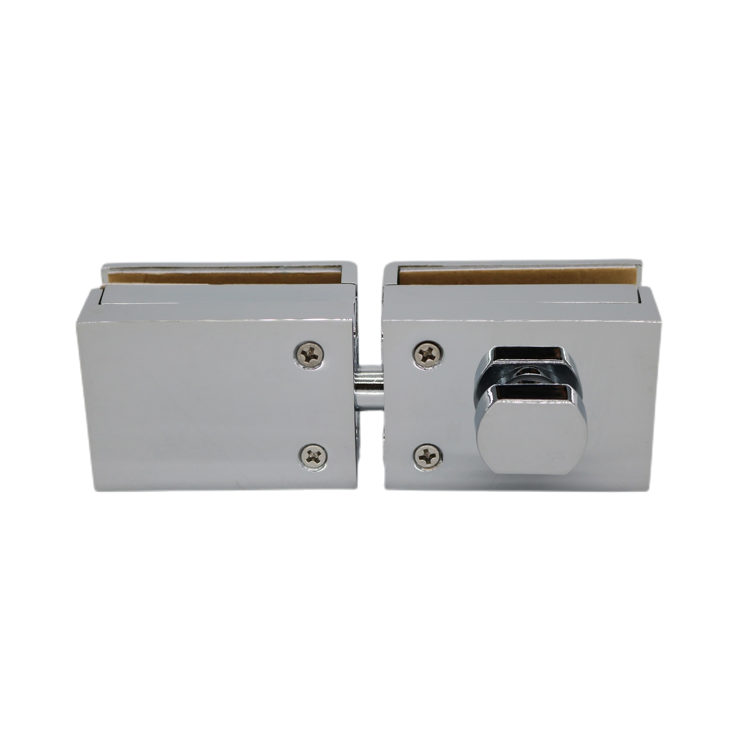 Lock Suppliers Glass Hardware Double Side Zinc Alloy Lock For Shopping Mall Toilet