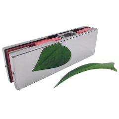 Tempered Glass Swing Door Stainless Steel Top Patch Fitting For Glass Door Accessories