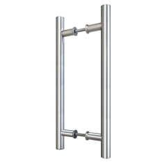 Glass Door Handle Sliding Push Pull Hardware Black Gold Brushed Silver Double Sided Offset Shower Patio Wooden Stainless H Shape