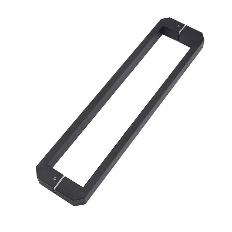 Designer Handle Stainless Steel Modern Matte Black Gold Luxury Front Door Aluminum Shower Glass Main Wooden Door