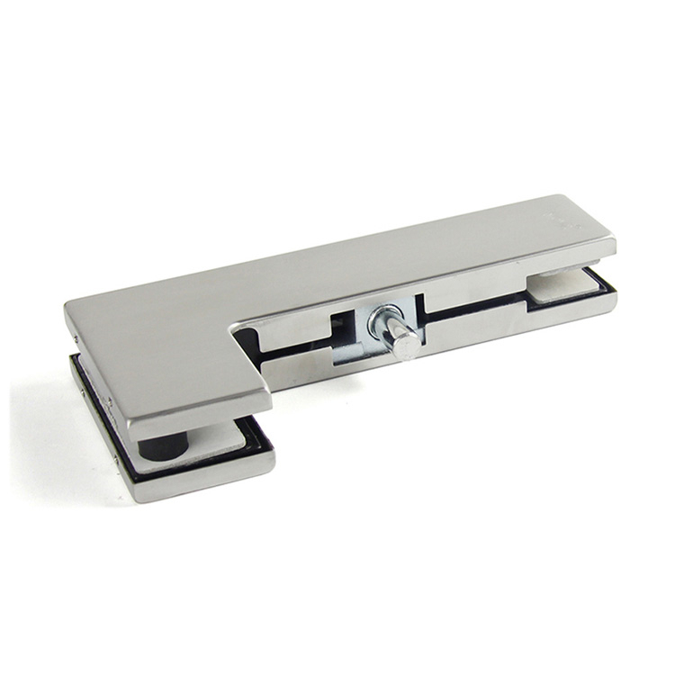 Tempered Glass Swing Door Stainless Steel Top Patch Fitting For Glass Door Accessories