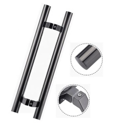 Designer Handle Stainless Steel Modern Matte Black Gold Luxury Front Door Aluminum Shower Glass Main Wooden Door