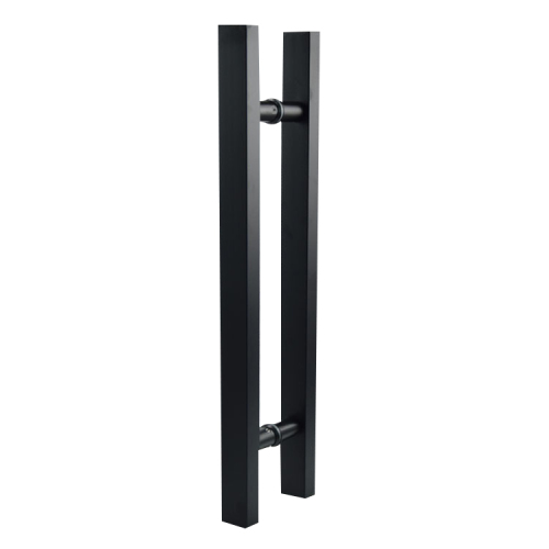 Glass Door Handle Sliding Push Pull Hardware Black Gold Brushed Silver Double Sided Offset Shower Patio Wooden Stainless H Shape