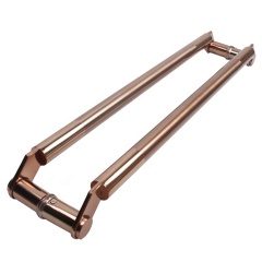 Designer Handle Stainless Steel Modern Matte Black Gold Luxury Front Door Aluminum Shower Glass Main Wooden Door