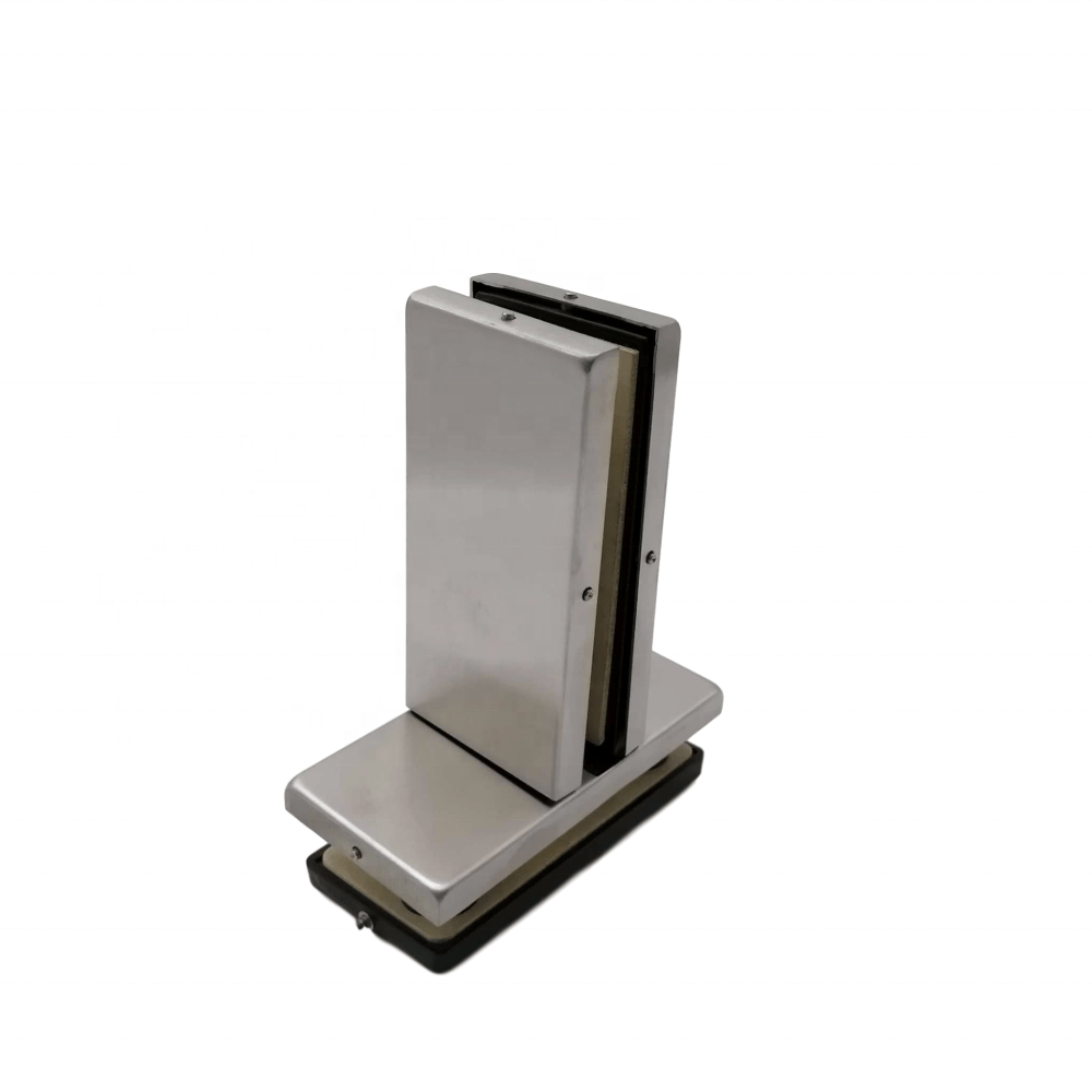 Tempered Glass Swing Door Stainless Steel Top Patch Fitting For Glass Door Accessories