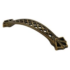 Iran Market China Modern Zinc Alloy Antique Furniture Handle , Furniture Hardware Handle Cabinet Pull