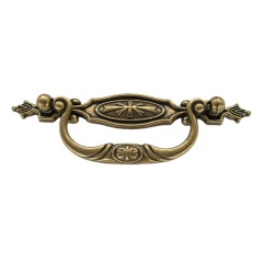 Iran Market China Modern Zinc Alloy Antique Furniture Handle , Furniture Hardware Handle Cabinet Pull
