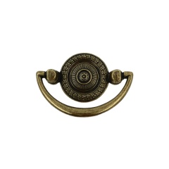 Iran Market China Modern Zinc Alloy Antique Furniture Handle , Furniture Hardware Handle Cabinet Pull