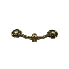 Russia Market Classic Brass Zinc Casting Cabinet Antique Drawer Pull Handle Wholesale