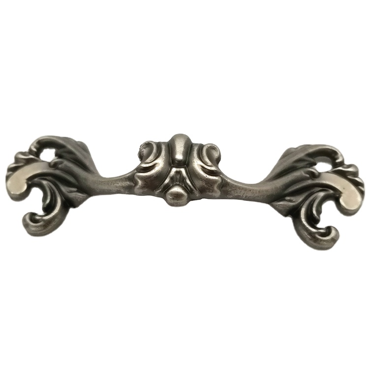 Russia Market Classical Furniture Handle Zinc Alloy Cabinet Kitchen Drawer Dresser Wardrobe Handle