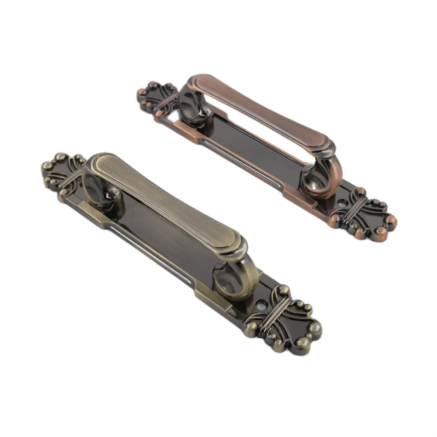 Zinc alloy Classical Style Bronze Antique Style Door Handle Puller Big Pull Handle