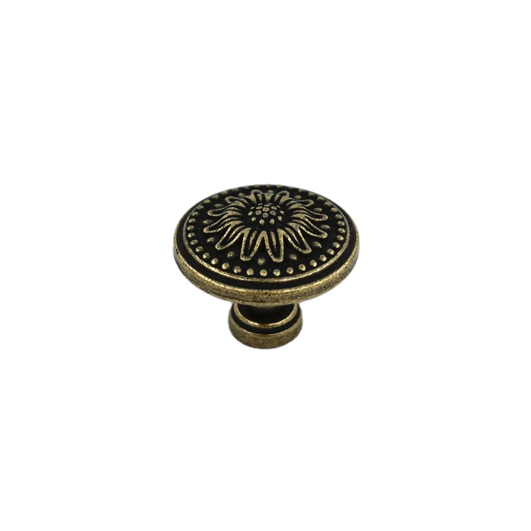 Iran Market China Modern Zinc Alloy Antique Furniture Handle , Furniture Hardware Handle Cabinet Pull