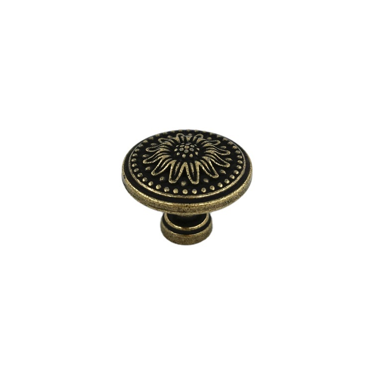 Iran Market China Modern Zinc Alloy Antique Furniture Handle , Furniture Hardware Handle Cabinet Pull