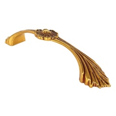 Middle East Market Antique Black Brass Door Handle Cabinet knob Wardrobe Kitchne handles and knobs Drawer Pulls