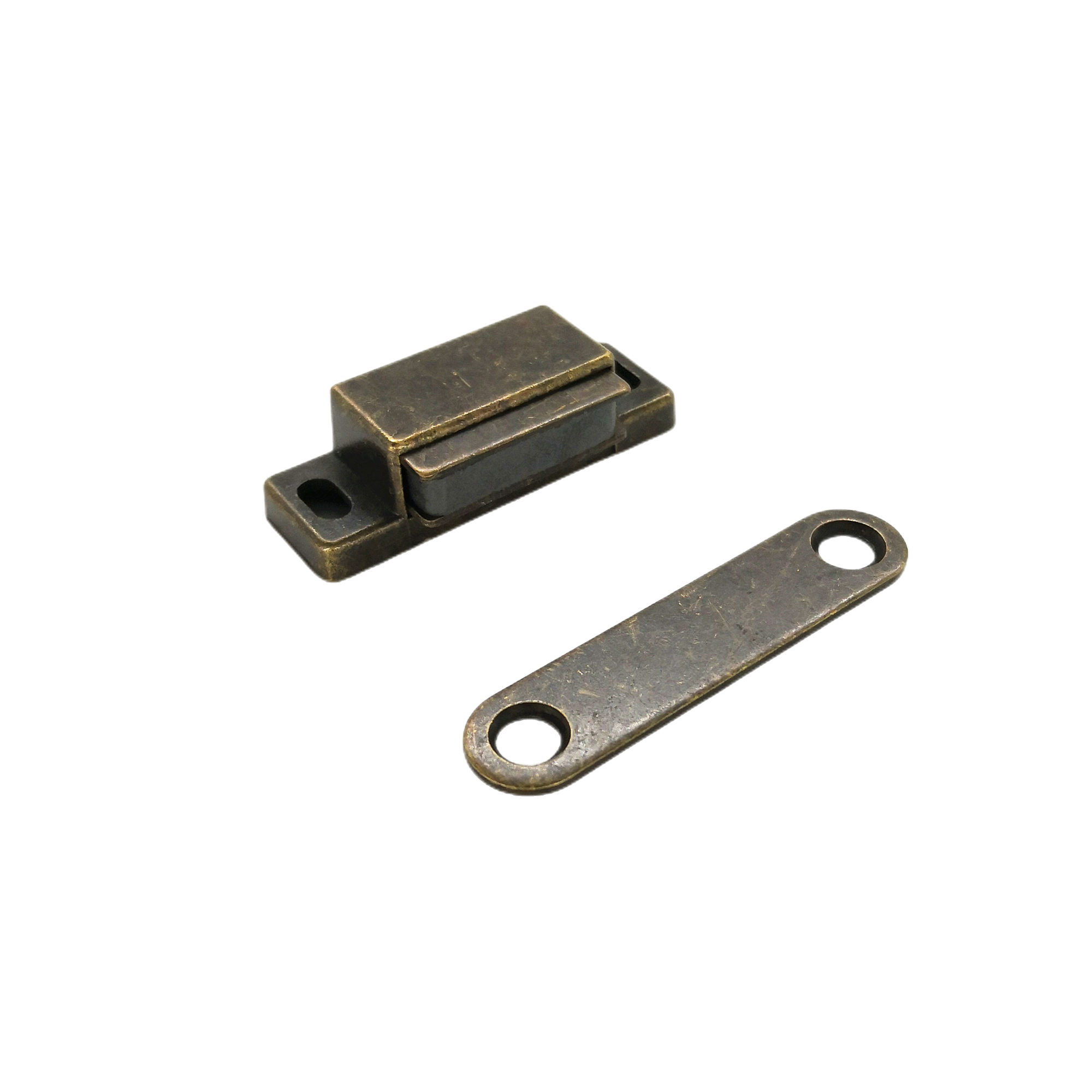 Wardrobe Cabinet Closet Door Stoppers Zinc Antique Solid Wood Furniture Door Stopper Strong Magnetic Furniture Door Stop