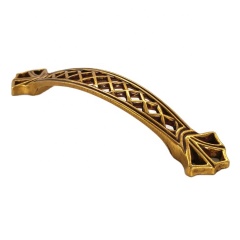 Iran Market China Modern Zinc Alloy Antique Furniture Handle , Furniture Hardware Handle Cabinet Pull
